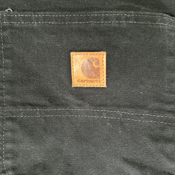 Carhartt Other - Carhartt Black Canvas Pants Men’s Sz 36x36
